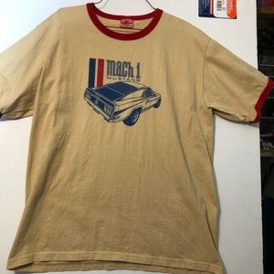 Vintage Ford Mustang Mach 1 Muscle Car T-Shirt Large